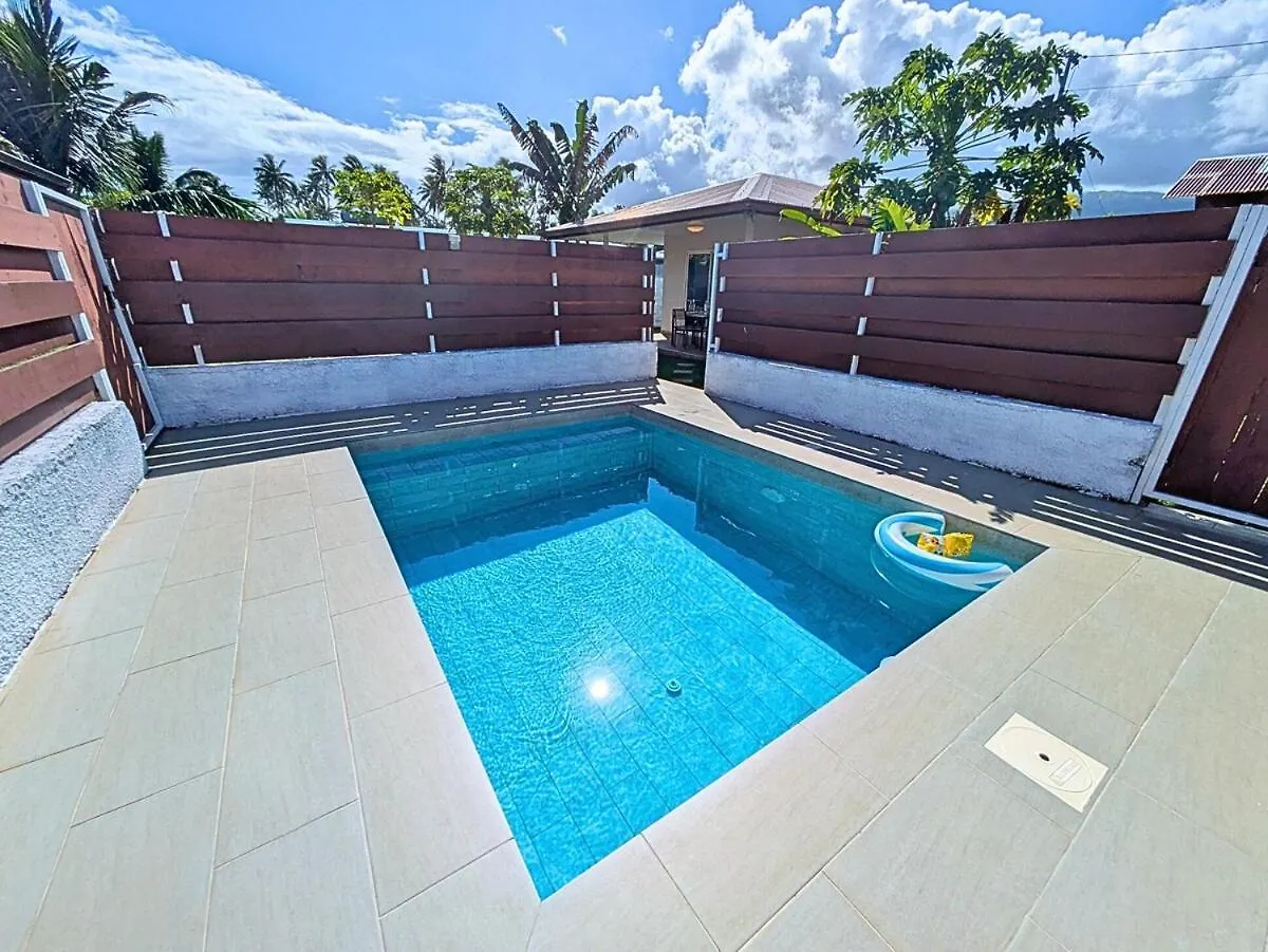 Apartamento L'Oasis Du Voyageur Wifi Ac Pool Taravao